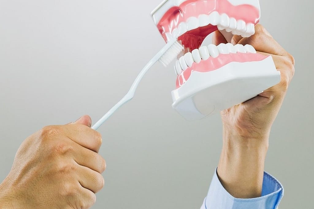Healthy teeth routine