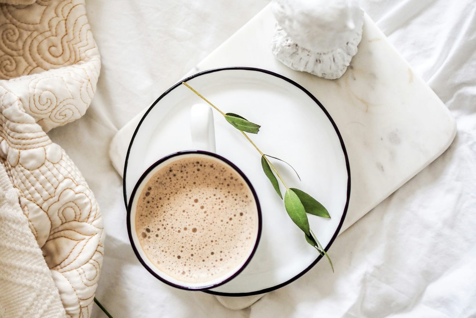 Relaxation with one sip of your favorite drink