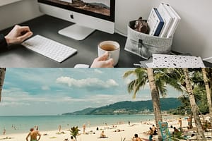 Work mode to vacation mode