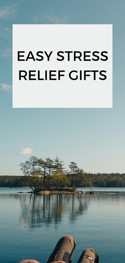 Pinterest pin for stress relief